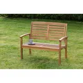 Merxx Gartenbank Holzbank Sitzbank Bank Paraiba 2-Sitzer FSC Akazienholz natur