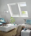 Plissee-Rollo Gardinia 59,3 x 100 cm in Grau für Fensterdekoration