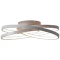BRILLIANT Lampe Labyrinth LED Deckenleuchte 40cm grau | 1x 42W LED integriert (S