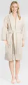 Hammetex Damenbademantel "Ren, 100% Baumwolle" Gr. M, beige, M L: 100cm