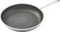Hensslers Bratpfanne, silber (edelstahlfarben), Ø 28cm + Höhe 4cm