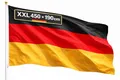 Deutschland Flagge XXL - EXTRA Groß - WM 2026 Fahne - Fanartikel - straparzierfähiges Polyester & Metallösen - Weltmeisterschaft (Deutschland 450x190 cm)