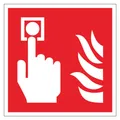 Magni Format 4044589372383 - Brandschutzschild Folie Brandmeld. 200 x 200 mm (204087)