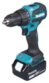 Makita Akku-Schlagbohrschrauber DHP490RFX3, 18V, Inkl. 2x 3Ah Akku und Ladegerät, (max. 65 Nm, 0-1.900 min), kraftvoller, bürstenloser, einsetzbar zum Schrauben und Bohren