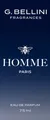 G. Bellini HOMME Eau de Parfum EdP Spray 75ml Herrenduft Duftzwilling NEU & OVP