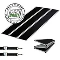 DREIBREIT By TRUTZHOLM 3-Fach Auffahrrampe Klappbar 175cm Tragkraft 1020kg