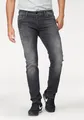 Slim-fit-Jeans "JJIGLENN JJFOX BL 655 50SPS NOOS", Gr. 34 - Länge 32, Black Denim Länge 32
