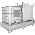 BAUER Südlohn BAUER Edelstahl Auffangwanne VAW-1000-2 für 2 IBC, 1.000 Liter