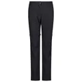CMP - Women's 4-Way Stretch Zip Off Pant - Zip-Off-Hose Gr 38 schwarz