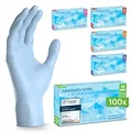 ARNOMED RAINBOW NITRIL ICE BLUE Nitrilhandschuhe hellblau puderfrei, VE 100 Stück 8/M