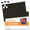 Magnetplättchen selbstklebend 350 Stück  Stärkste Klebekraft durch extra st...