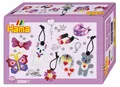Hama Hama 3508 - Bügelperlen, Geschenkpackung Modeschmuck, 2000 Midi-Per... Konstruktions-Spielset
