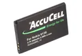 AccuCell AccuCell Akku passend für Nokia 2652, BL-4C Akku 600 mAh (3,7 V)