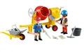Playmobil 2 Bauarbeiter 6339 Neu & OVP Baustelle Bau Betonmischer Schubkarre