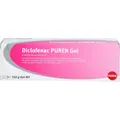 Diclofenac PUREN 150g Schmerzgel - effektive Schmerzbehandlung bei akuten Zerrungen, Verstauchungen oder Prellungen, reduziert Entzündungen, fördert Heilung, für Sportverletzungen