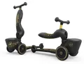 Kinder-Roller mit Sitz, Spielzeughalterung, 2-in-1-umwandelbar, HighwayKick 1 Lifestyle Black Gold Limited, 1–5 Jahre, bis zu 50 kg, Scoot Ride