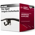 Anhängerkupplung abnehmbar für Opel Insignia Stufenheck 07.2008-09.2013 neu