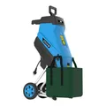 Güde Elektro-Häcksler 94372 | 2.500 W, 45 L, Messer-Hacksystem, Blau