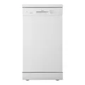 KKT KOLBE Geschirrspüler Spülmaschine | freistehend | 45 cm | Weiß | AquaStop | Höhenverstellbarer Oberkorb | Besteckkorb | 4 Spülprogramme | 9 Maßgedecke | DW401W