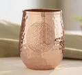 Kupferbecher mit Symbol | Blume des Lebens