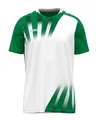 JAKO Unisex Trikot Vintage, Kurzarm, weiß/grün, XL