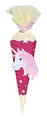 Ursus 9860002 - Schultüte Bastelset Mini, Einhorn, sechseckig, Höhe ca. 41 cm, Duchmesser ca. 15 cm, inklusive Bastelanleitung und Vorlagebogen, zum Selbstbasteln, ideal für die Einschuluung, Mittel