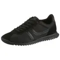 BOSS ORANGE Zayn_Lowp Sneaker Freizeitschuh, Halbschuh, Schnürschuh im Retro-Look schwarz 45 EU