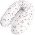 Amilian Stillkissen 170 cm XXL – Schwangerschaftskissen Seitenschläferkissen – Lagerungskissen für Schwangere – Body Pillow mit Bezug – Kissen für Stillzeit - Entchen