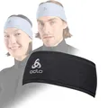 Odlo Stirnband für Damen und Herren Polyknit Warm | Schwarz | Einheitsgröße | Winter Stirnband Sport | Headband