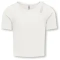 KIDS ONLY T-Shirt KOGNESSA (1-tlg) enganliegend weiß 146-152