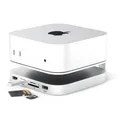 iMounts Mac mini M4 Dockingstation mit SSD | Speicher bis 8TB, HDMI 4K@60Hz, USB 3.1, SD/TF Kartenleser | M.2 NVMe SSD-Gehäuse | Mac mini M4
