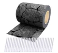 Plantiflex Sichtschutzstreifen Sichtschutz Rolle 35m blickdicht PVC Zaunfolie, (Sichtschutzfolie Windschutz, für Doppelstabmatten Zaun Sichtschutzrolle)