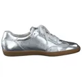 Paul Green Leder-Sneakers in Silber - 39