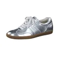 Paul Green Damen Sneaker, Frauen Low-Top Sneaker,Freizeitschuhe,Laufschuhe,schnürschuhe,schnürer,Halbschuhe,Sportschuhe,Silber (ALU),39 EU / 6 UK