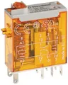 Finder 46.52.8.024.0040 Relais 8A, 24VAC, Steckanschluss, 2 Wechsler, Industrie Miniatur