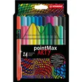 STABILO PointMax Fineliner ARTY Etui, 24 Stk.