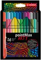 STABILO Fasermaler pointMax ARTY 24er Karton-Etui