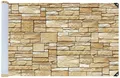 Wenko Balkonsichtschutz "Mauer", beige (natur), 500cm