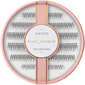 Sweed Bandwimpern Sweed Kunstwimpern Nikki No Lash-Lash, Künstliche, besonders feine, schwarze Wimpern in Cluster-Formation für einen ultimativ, natürlichen Effekt., 1 tlg.