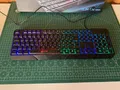 KLIM Chroma Gaming Tastatur QWERTZ DEUTSCH mit Kabel USB gebraucht schwarz LED