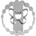 Birkmann Ausstechform Linzer Schmetterling Ausstecher Plätzchen Edelstahl 5 cm