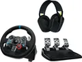 Logitech G29 DRIVING FORCE RACING WHEEL PS5/PS4-BLACK-EMEA-914 USB-PLUGC PlayStation 4 5 (991-000539)