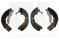 NK 2747370 Bremsbackensatz für VW Bremsanlage hinten 2747370