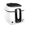 Tefal Super Uno FR3140 Fritteuse 1,5kg 2,2L Weiß Schwarz