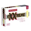 HOT Exxtreme Libido Caps für Frauen, 2 Kapseln mit Koffein, Muira Puama, Vegan