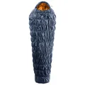 Deuter - Exosphere EL +4°C - Kunstfaserschlafsack Gr 220 x 73-90 x 45-56 cm Zip: Left Blau/ Maple