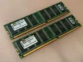 Kingston 1 GB (2x 512 MB) KVR400X64C3A/512 PC-3200 400 MHz DDR1 SDRAM DIMM 2.6V