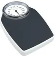 Medisana Personenwaage PSD 40461 | mechanisch analog | Retrodesign | große Skala | Metall | bis 150 kg | schwarz
