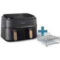 Philips Heißluftfritteuse, 2750 W grau