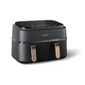 Philips NA352/04 3000 Series Airfryer Dual Basket, schwarz